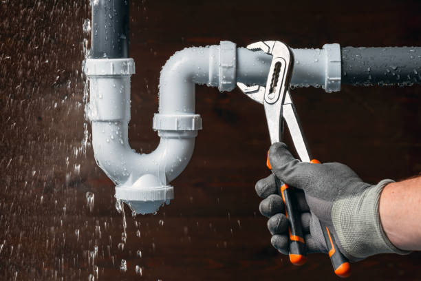 Professional Drain Cleaning technician working in Augusta, WV